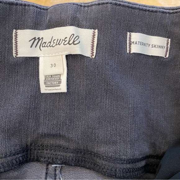 NWT Madewell Over-the-Belly Maternity Skinny Jeans - Picture 13 of 16